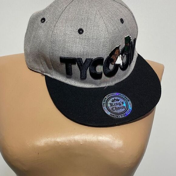 City Snap Tycoon Men's Original Snap-Back Trucker Cap Fits Like A Crown Gray Hat - Picture 1 of 8